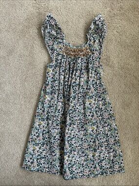 Simplee Kids Floral Smocked Sundress, 6